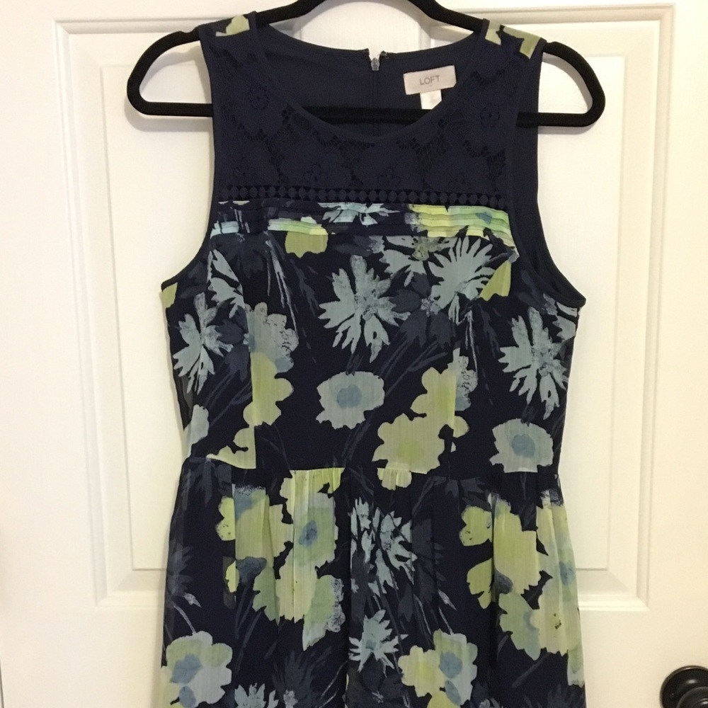 LOFT Floral Dress